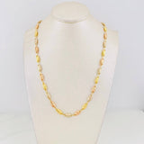 Rustic Crown Chain 10.6g / 24 in / 4.5mm Three Golds 18K