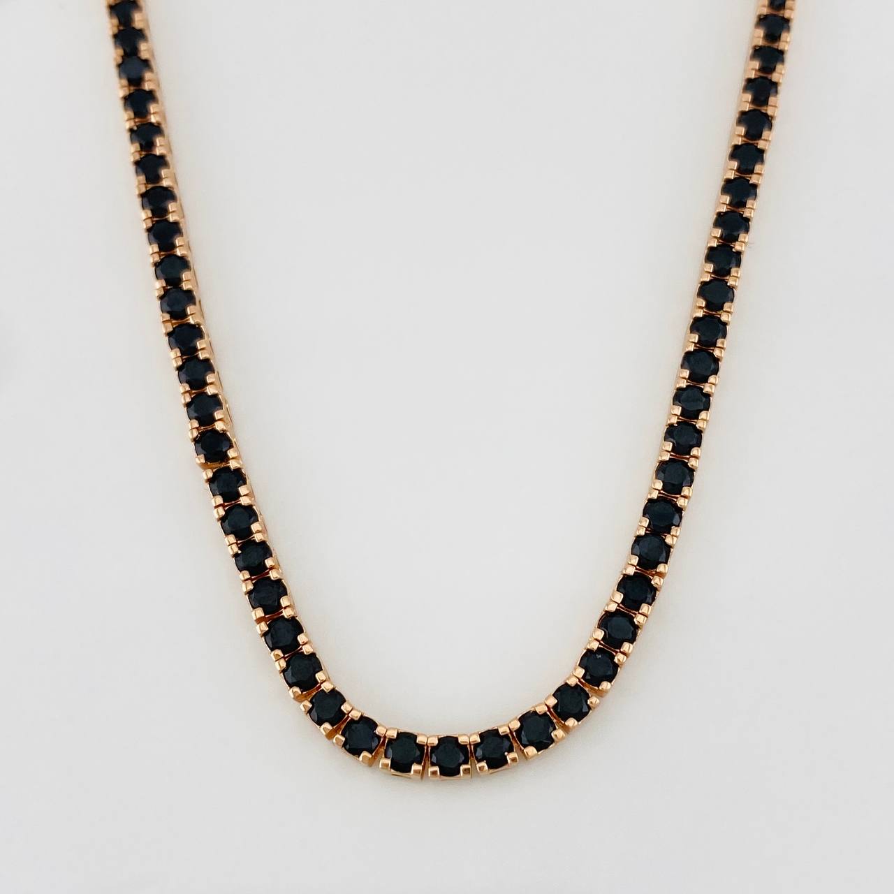 Tennis Chain 21.15g / 18 in / 2.8mm 18K Rose Gold