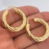 Candongas Mary 6.7gr / 1 1/2 in / Oro Amarillo 18K $