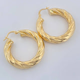 Candongas Mary 6.7gr / 1 1/2 in / Oro Amarillo 18K $