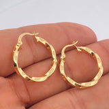 Candongas Kari 2.25gr / 1 in / Oro Amarillo 18K $