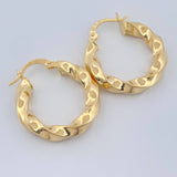 Candongas Kari 2.7gr / 1 in / Oro Amarillo 18K $