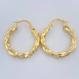 Candongas Nico 2.75gr / 1 in / Oro Amarillo 18K $