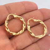 Candongas Fenix 2.9gr / 1 in / Oro Amarillo 18K $