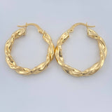 Candongas Fenix 2.9gr / 1 in / Oro Amarillo 18K $