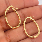 Candongas Dyla 1.5gr / 3/4 in / Oro Amarillo 18K $