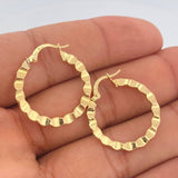 Candongas Said 1.75gr / 1 in / Oro Amarillo 18K $