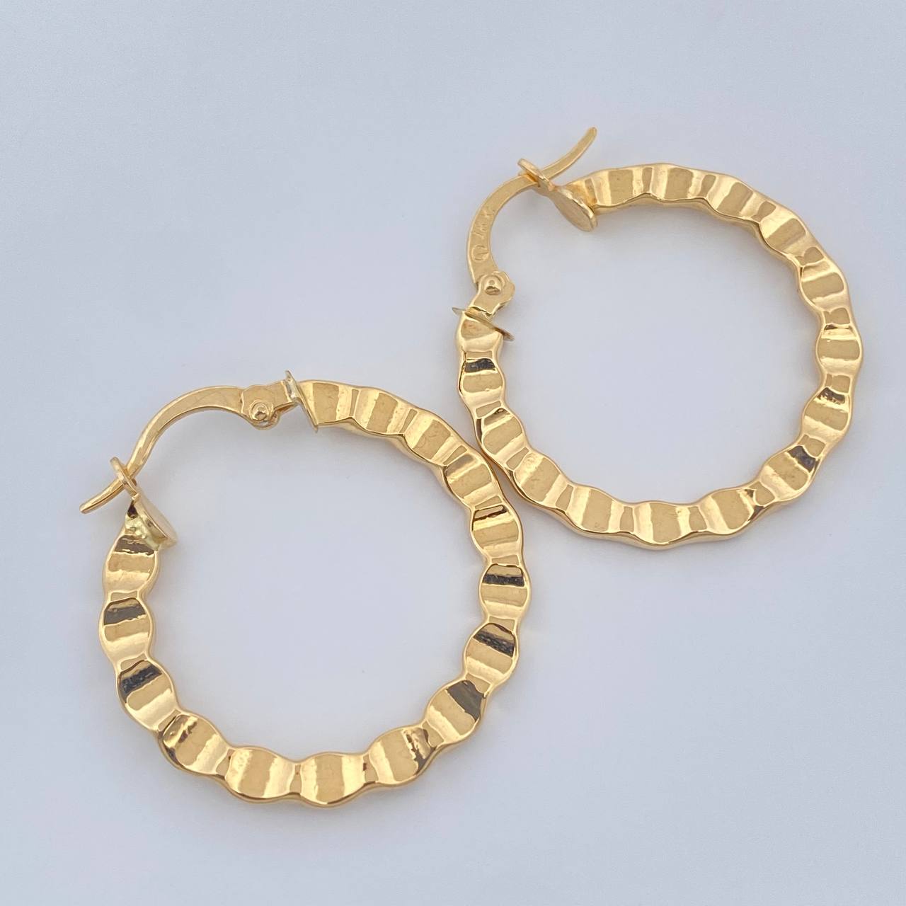 Candongas Said 1.75gr / 1 in / Oro Amarillo 18K $