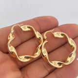 Candongas Pupi 5.95gr / 1 1/2 in / Oro Amarillo 18K $