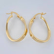 Candongas Clau 2.2gr / 1 in / Oro Amarillo 18K $