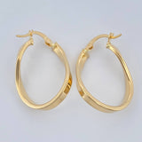 Candongas Clau 2.2gr / 1 in / Oro Amarillo 18K $