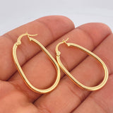 Candongas Jass 2.35gr / 1 in / Oro Amarillo 18K $