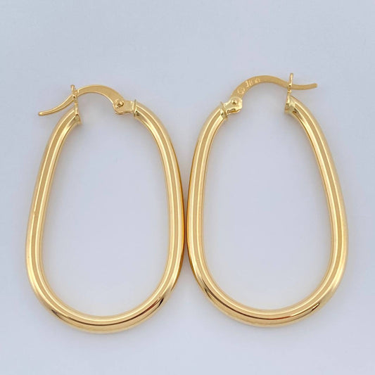 Candongas Jass 2.35gr / 1 in / Oro Amarillo 18K $