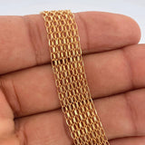 Pulso Chino 9.45gr / 8 3/4 in / 8mm Oro Amarillo +1 18K $