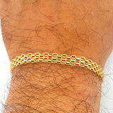 Pulso Chino 4.15gr / 8 in / 2mm Oro Amarillo +1 18K $