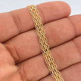 Pulso Chino 4.15gr / 8 in / 2mm Oro Amarillo +1 18K $