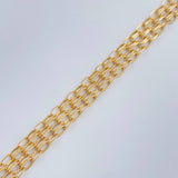 Pulso Chino 4.15gr / 8 in / 2mm Oro Amarillo +1 18K $