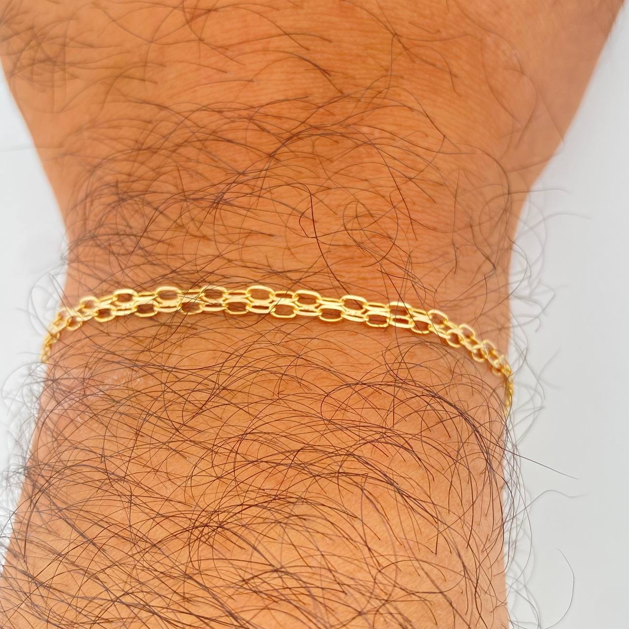 Pulso Chino 2.35gr / 8 1/2 in / 1mm Oro Amarillo +1 18K $