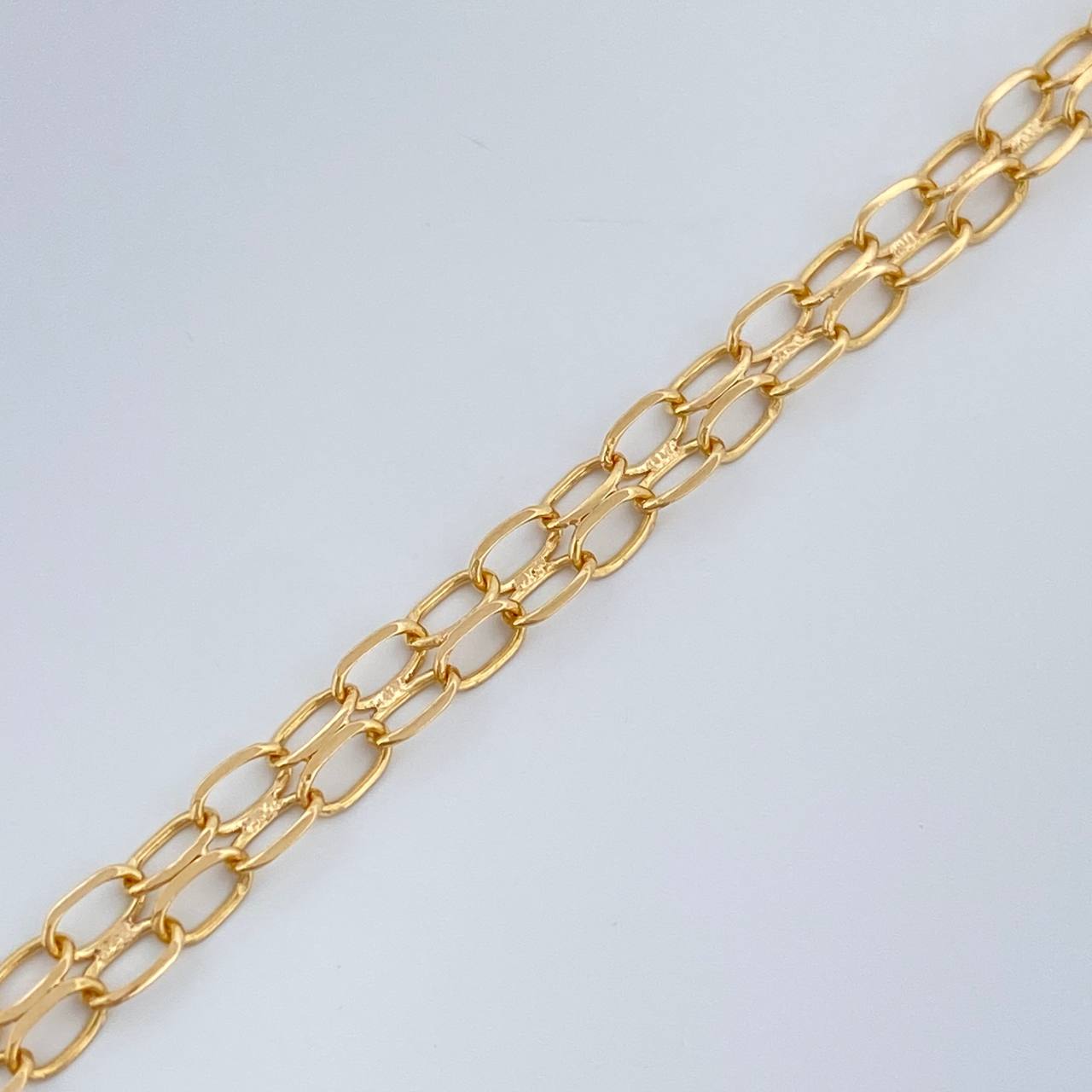 Pulso Chino 2.35gr / 8 1/2 in / 1mm Oro Amarillo +1 18K $