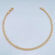Pulso Chino 2.35gr / 8 1/2 in / 1mm Oro Amarillo +1 18K $