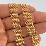 Cadena China 24gr / 23 1/2 in / 8.55mm Oro Amarillo +1 18K $