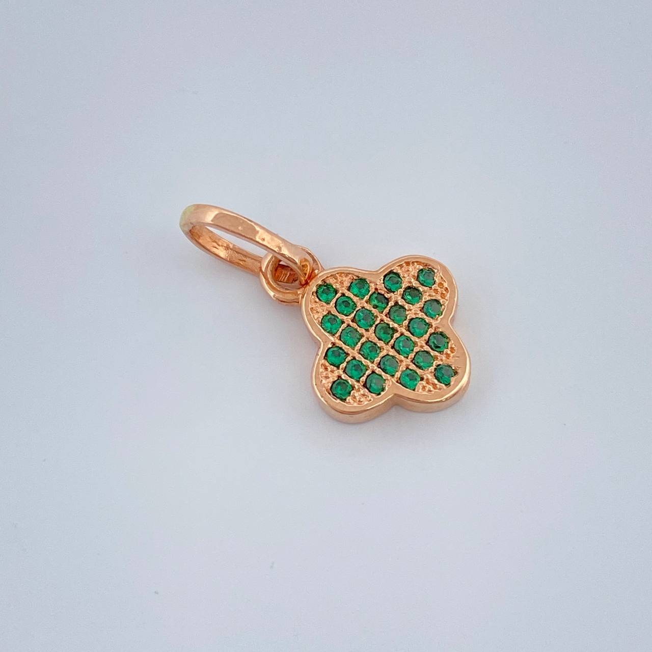 Clover Pendant 0.95gr / 1/2 in / 18K Gold