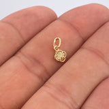 Clover Pendant 0.45gr / 1/2 in / 18K Gold
