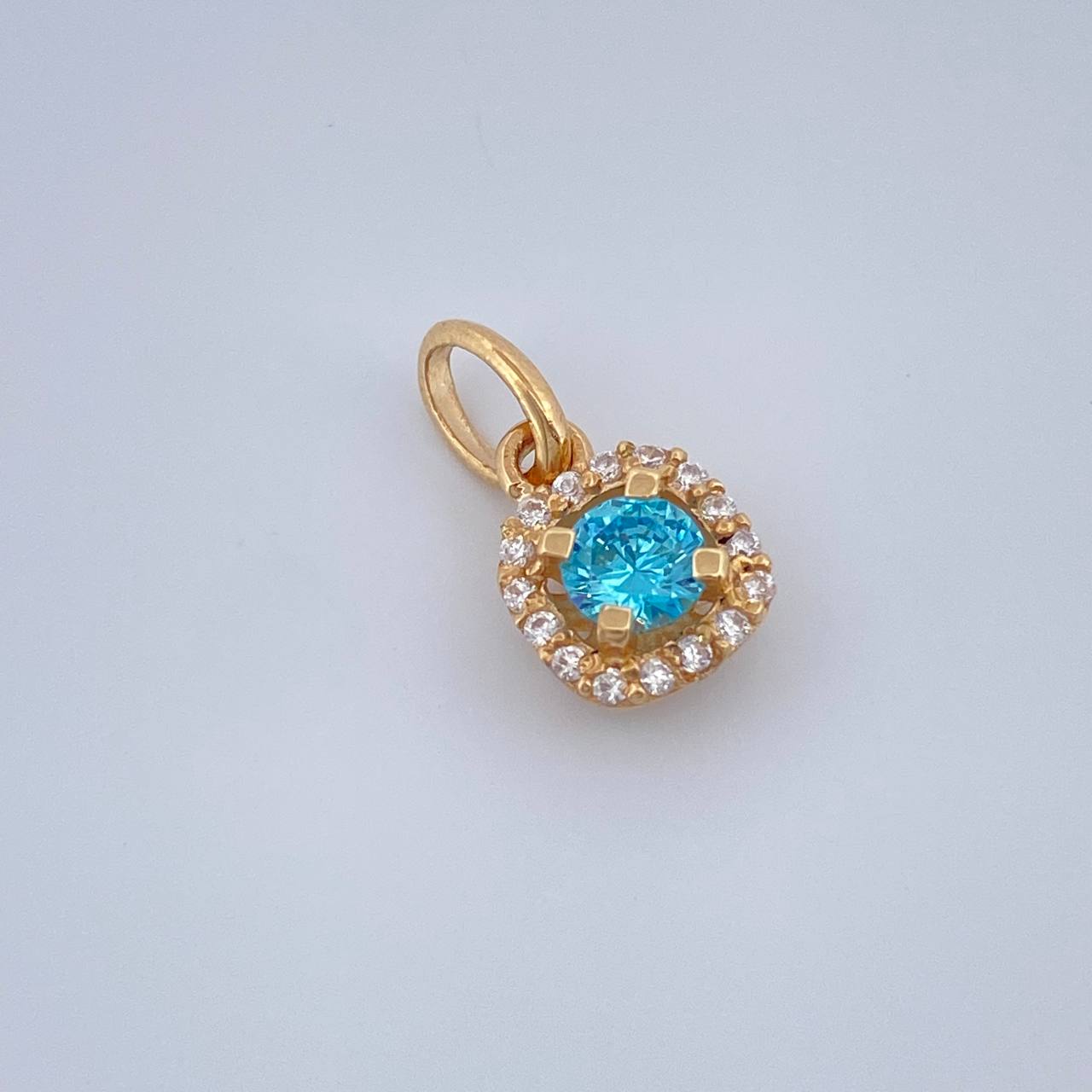 Pendant Dense Halo 0.85gr / 0.3in / 18K Gold +0$