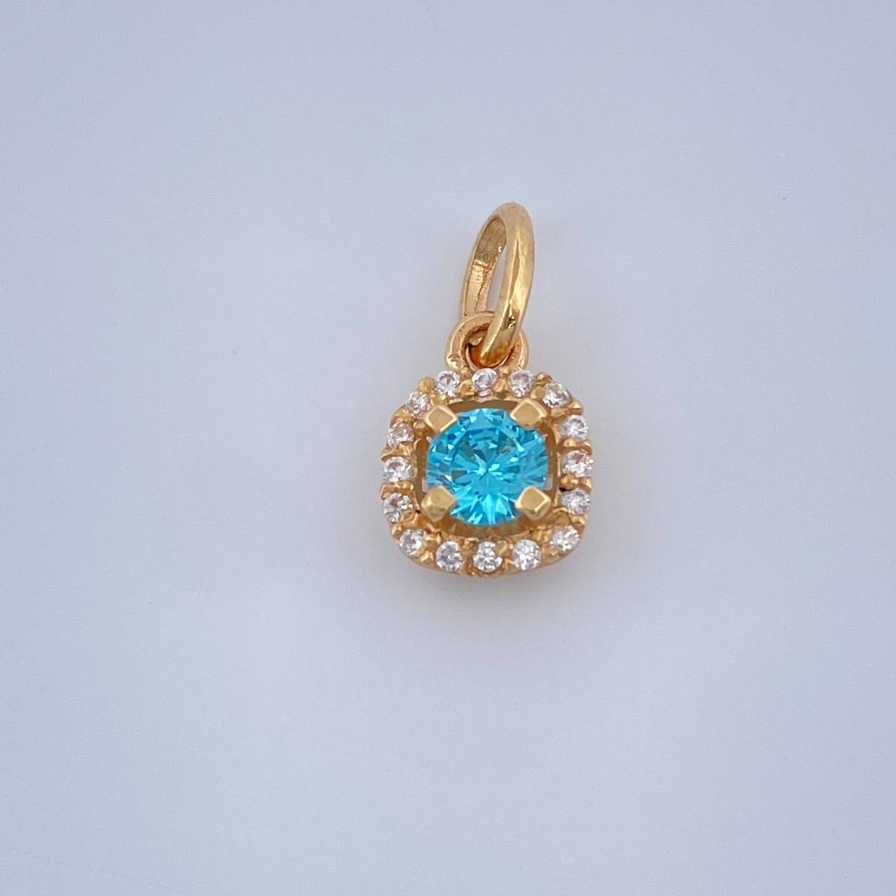 Pendant Dense Halo 0.85gr / 0.3in / 18K Gold +0$
