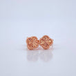 Clover Stud Earrings 1.15gr / 18K Rose Gold &