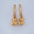 Candongas Oso 2.75gr / 3/4 in / Oro Amarillo 18K &