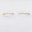 Topos Estela De Estrellas 1.9gr / 1 in / Oro Amarillo 18K *