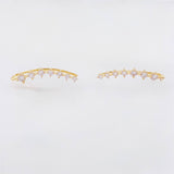 Topos Estela De Estrellas 1.9gr / 1 in / Oro Amarillo 18K *