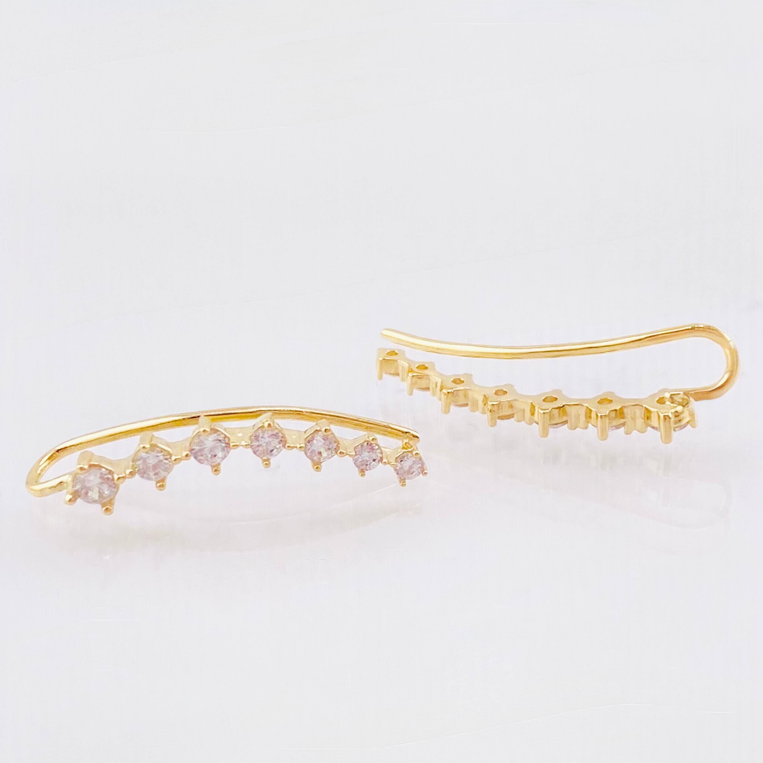 Topos Estela De Estrellas 1.9gr / 1 in / Oro Amarillo 18K *