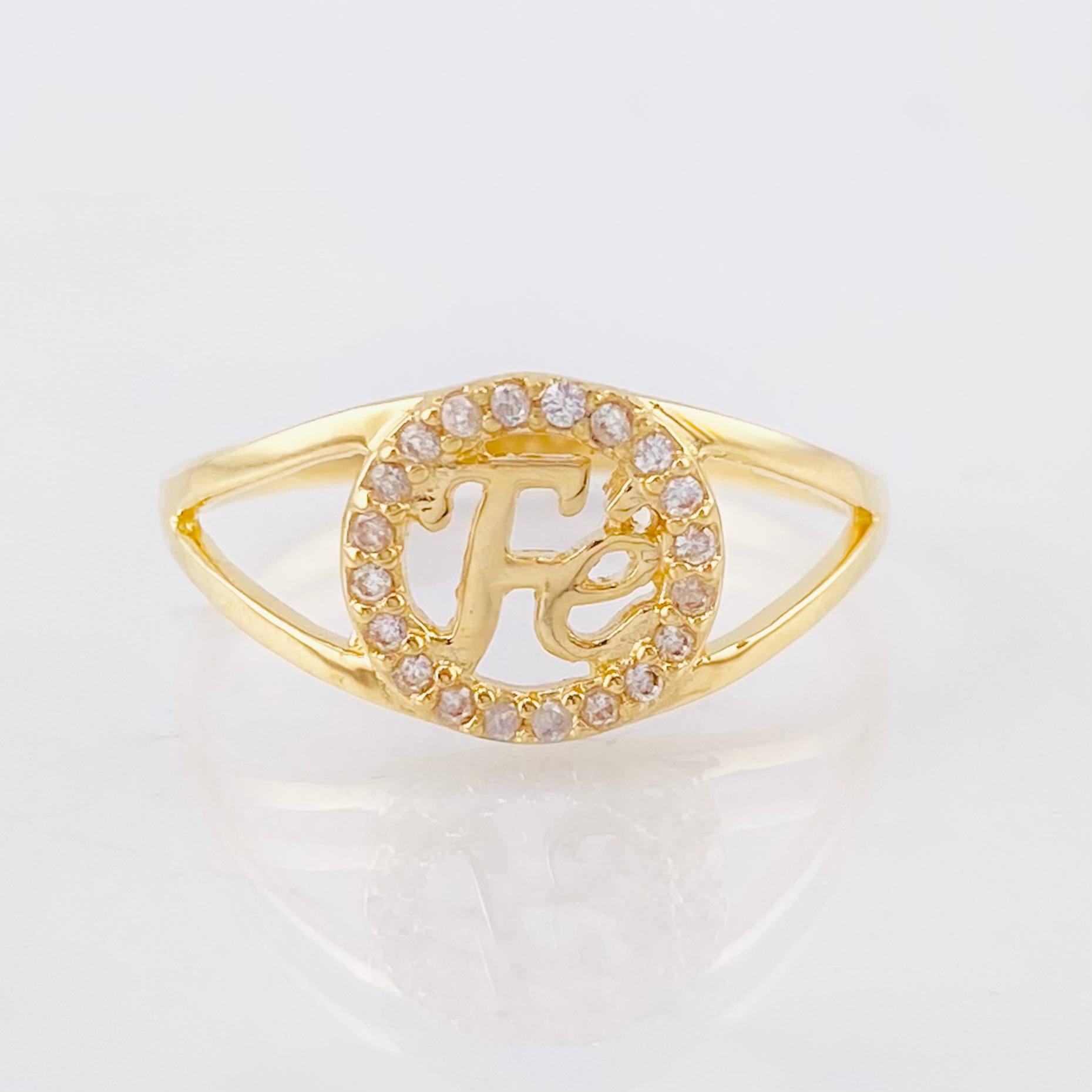 Anillo Fe 1.75gr / T4 3/4 / Oro Amarillo 18K