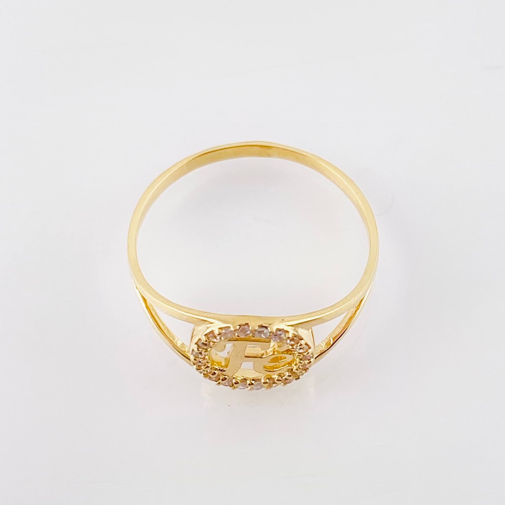 Anillo Fe 1.9gr / T6 3/4 / Oro Amarillo 18K