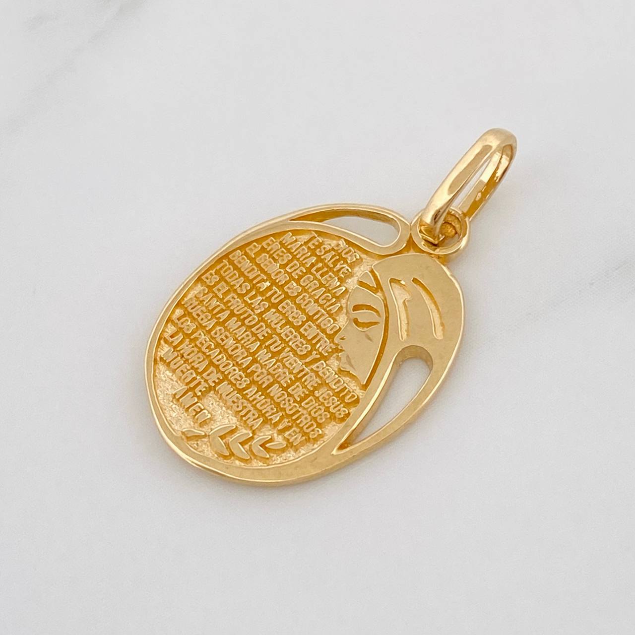 Dije Virgen María 2g / 1 in Oro Amarillo 18K