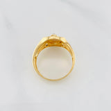 Anillo Virgen Milagrosa 6.1g / T10 1/4 Tres Oros 18K