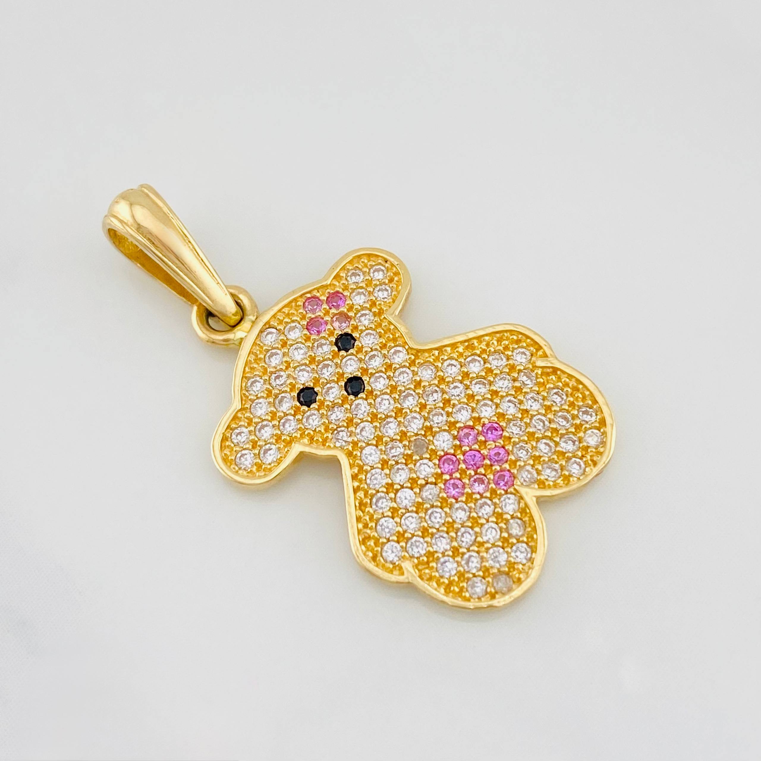 Dije Oso Ts 2.35g / 1 in Oro Amarillo 18K