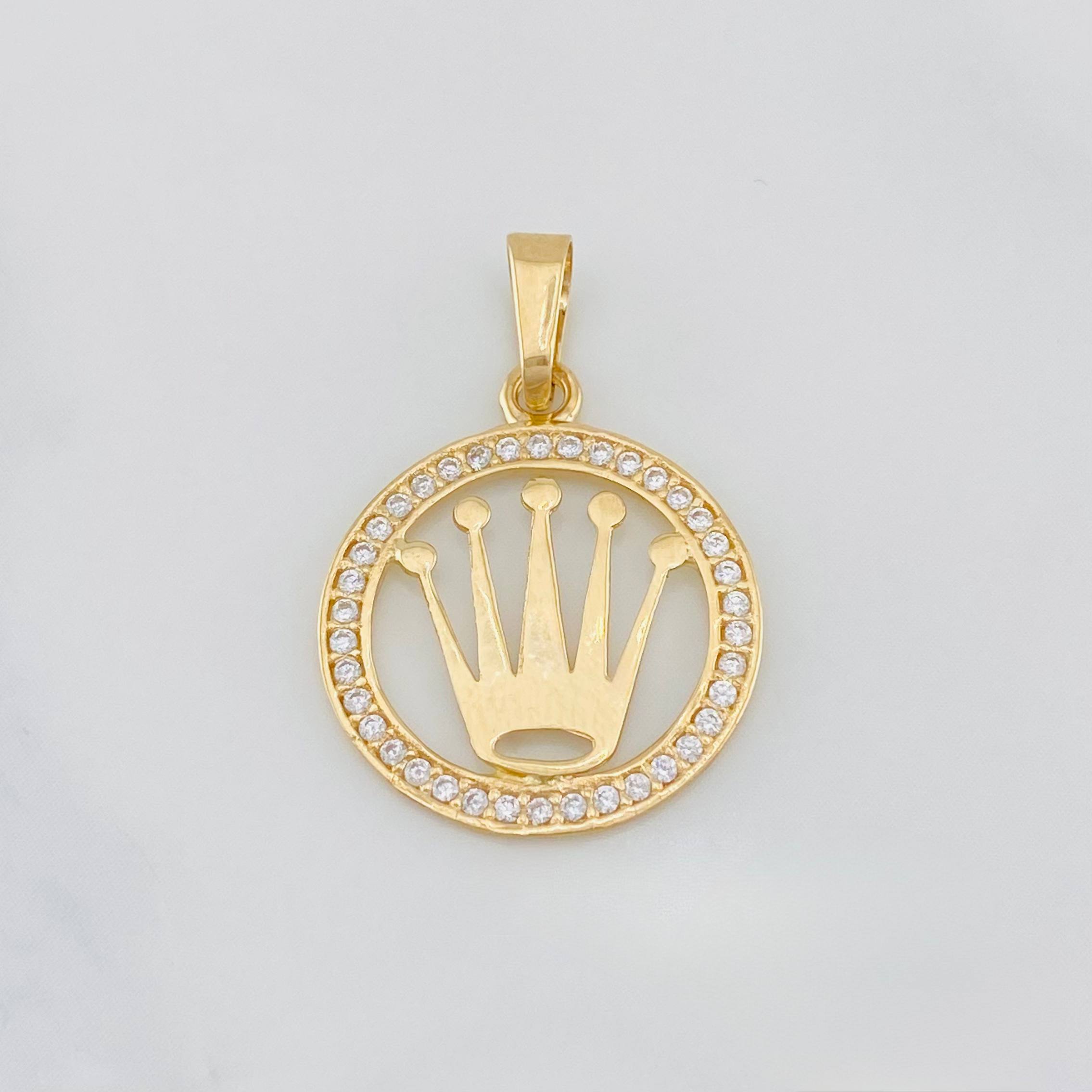 Dije Corona 1.15g / 1 in Oro Amarillo 18K