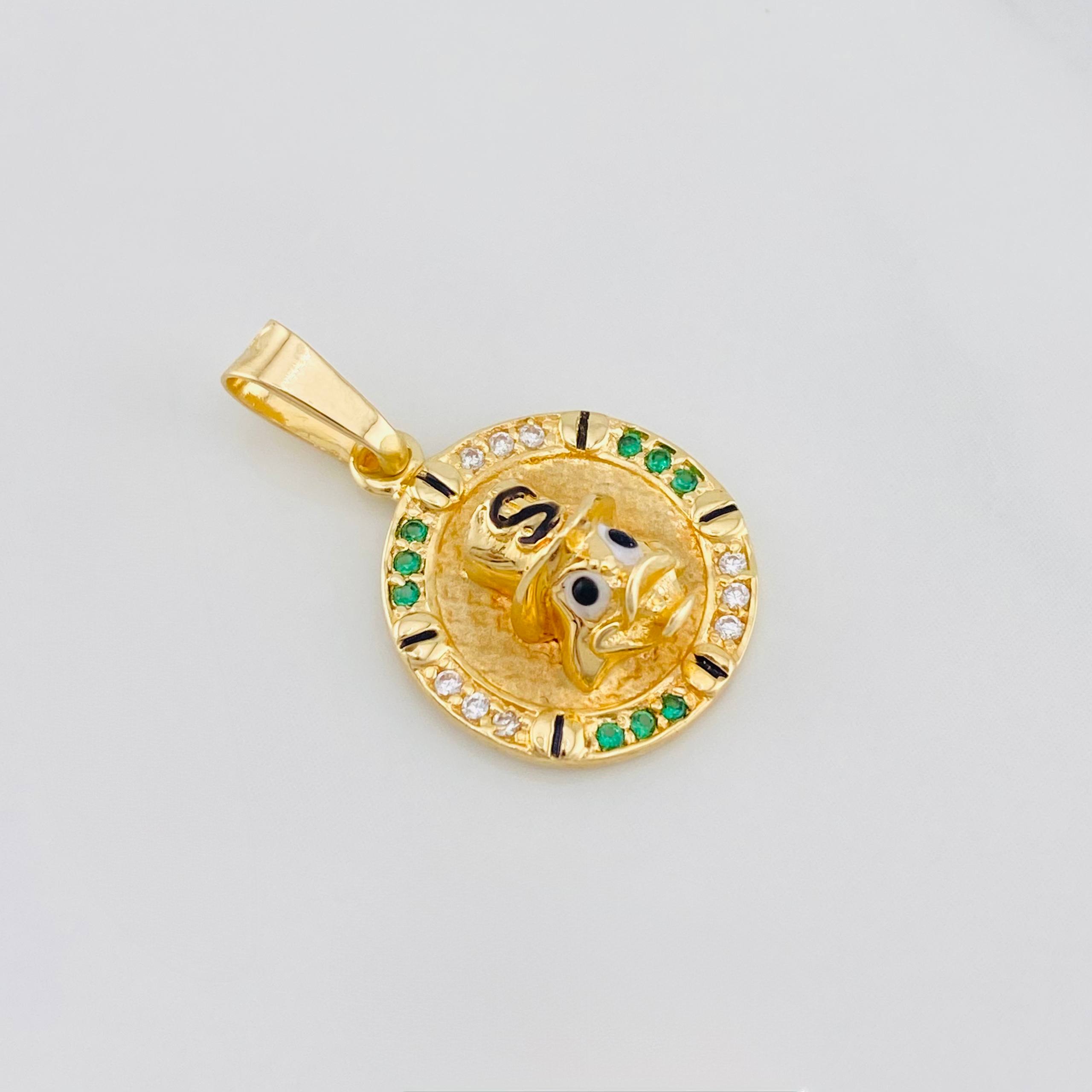 Dije Pato 2.1g / 3/4 in Oro Amarillo 18K