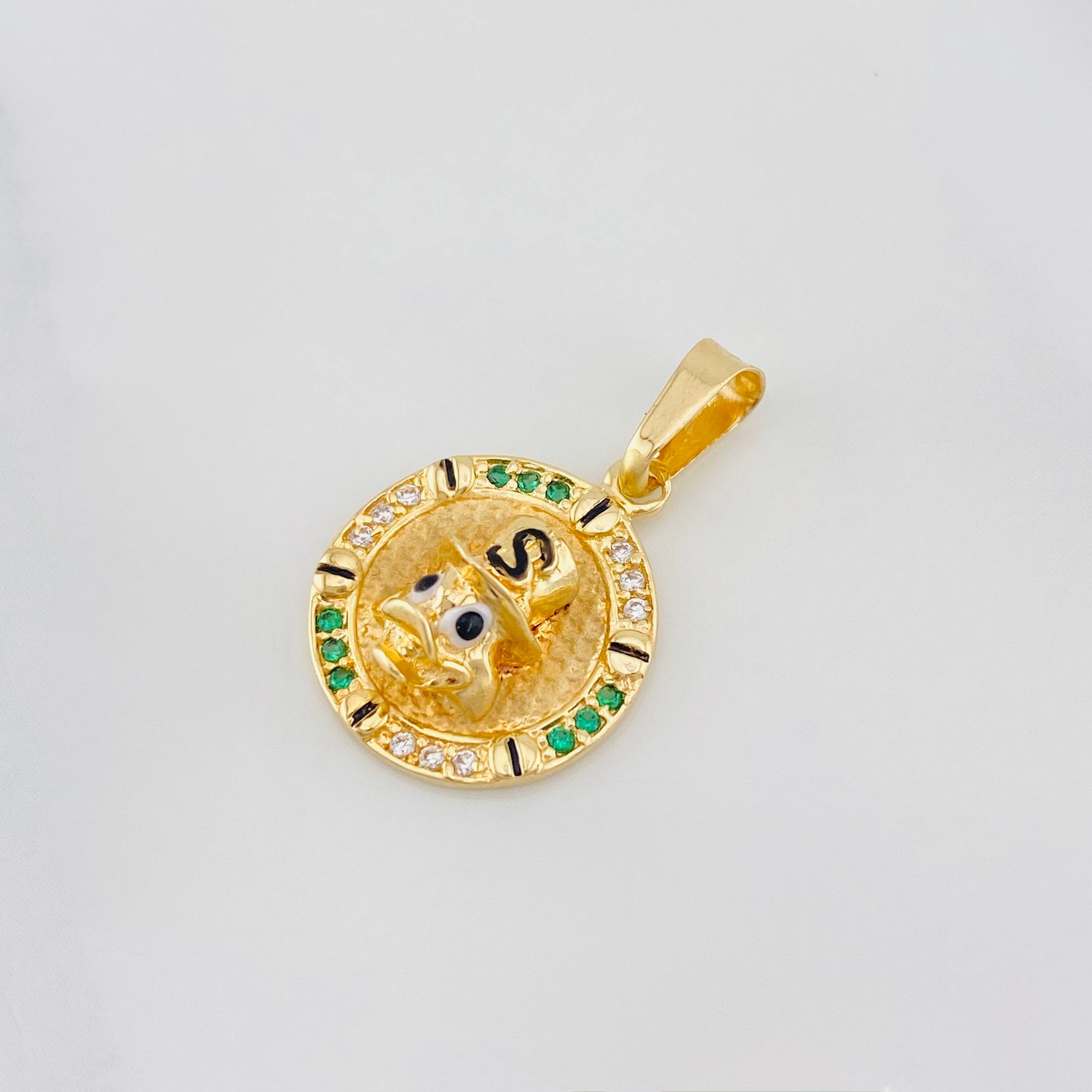Dije Pato 2.1g / 3/4 in Oro Amarillo 18K
