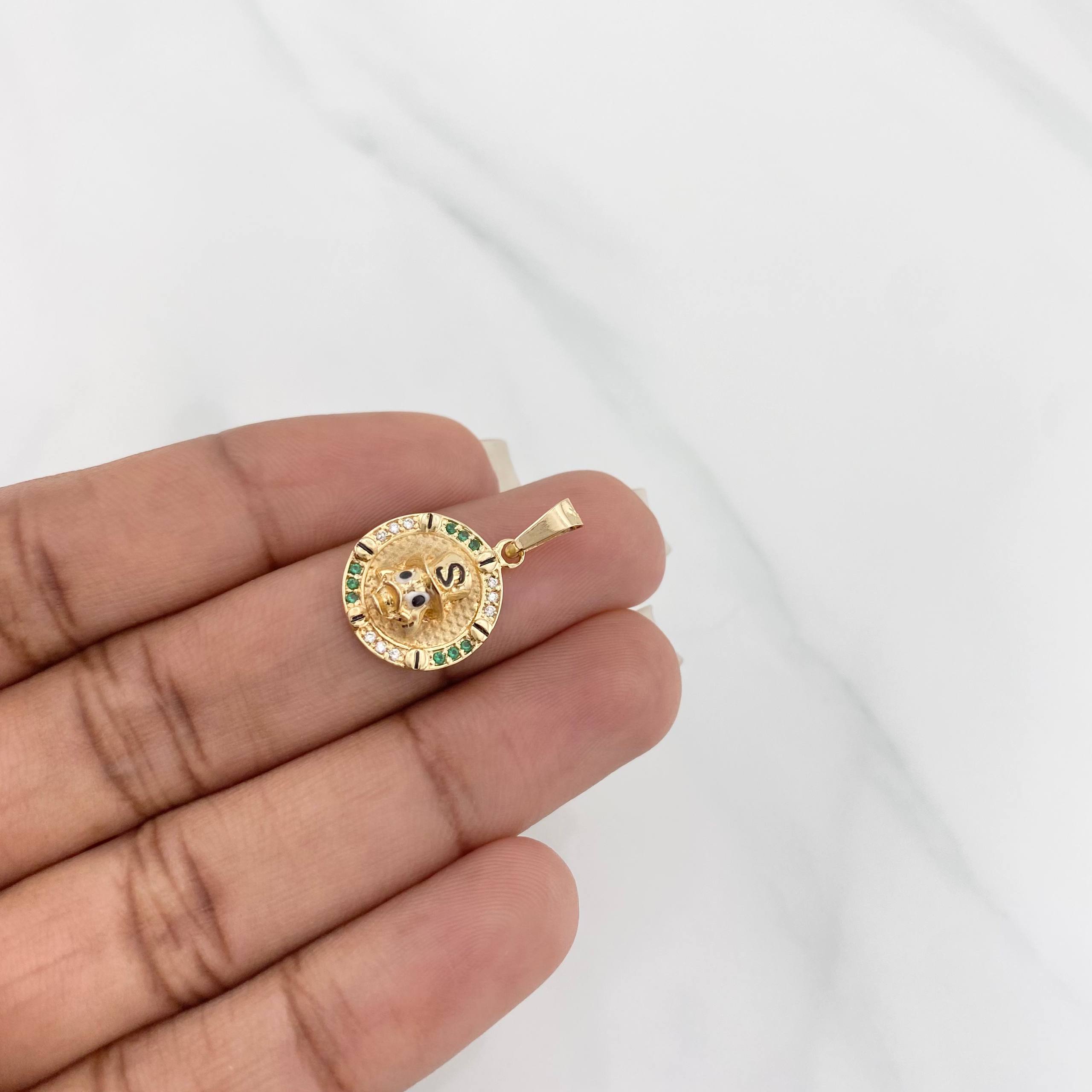 Dije Pato 2.1g / 3/4 in Oro Amarillo 18K