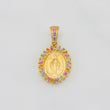 Dije Virgen Milagrosa 1.6g / 3/4 in Oro Amarillo 18K