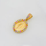 Dije Virgen Milagrosa 1.6g / 3/4 in Oro Amarillo 18K