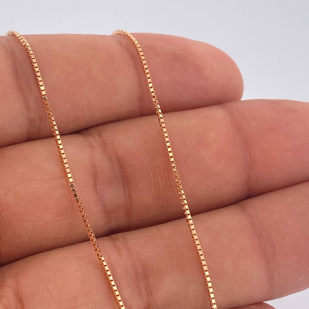 Venetian Chain 2.6gr / 18 1/2 in / Rose Gold +3 18K %