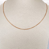 Venetian Chain 2.6gr / 18 1/2 in / Rose Gold +3 18K %