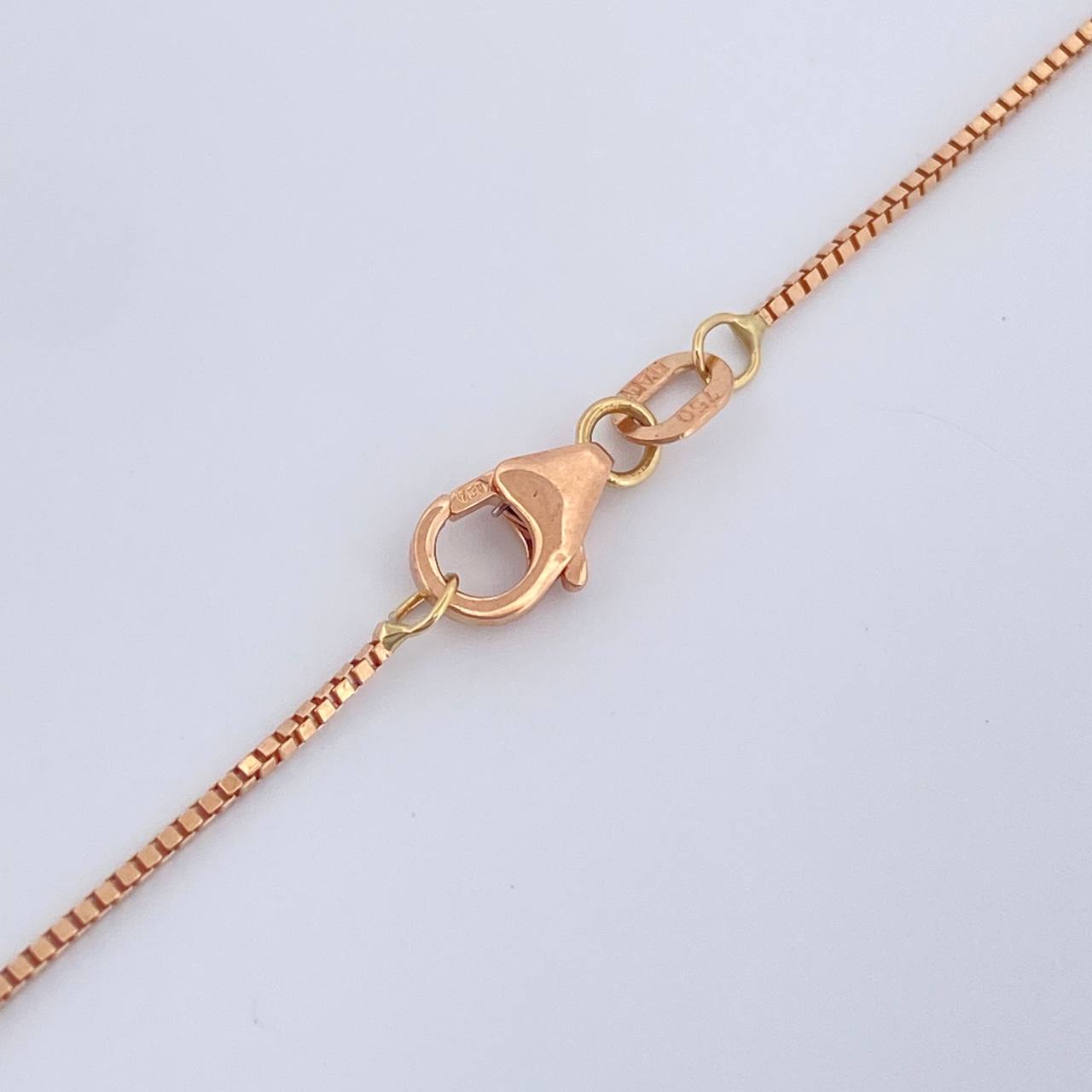 Venetian Chain 2.6gr / 18 1/2 in / Rose Gold +3 18K %