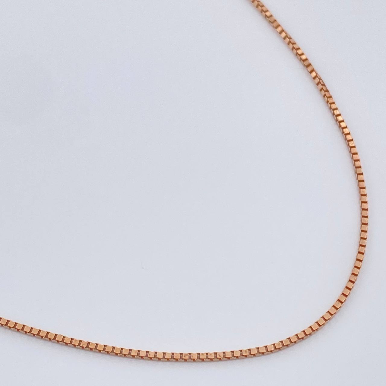 Venetian Chain 2.6gr / 18 1/2 in / Rose Gold +3 18K %