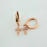 Candongas Redondas  3.2gr / 3/4 in / Oro Rosa 18K $
